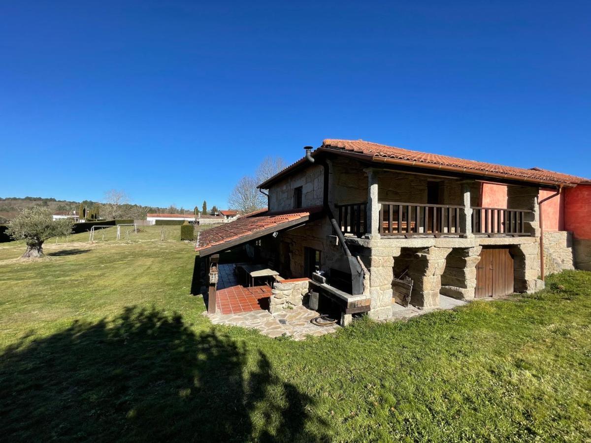 Casa De Campo Con Piscina, Entera O Por Habitaciones Amoeiro Exterior foto