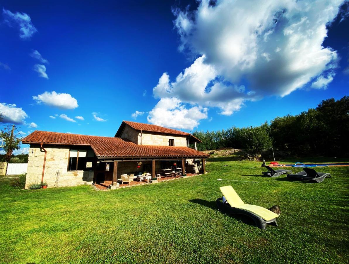 Casa De Campo Con Piscina, Entera O Por Habitaciones Amoeiro Exterior foto